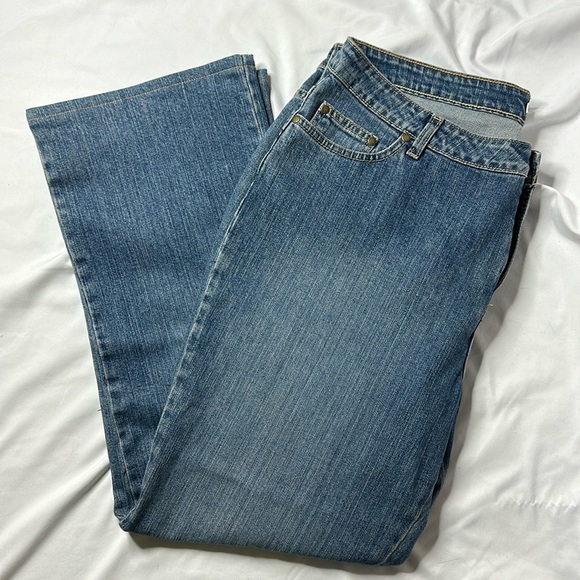 St. John's Bay Denim - St Johns Bay Medium Wash Bootcut Denim